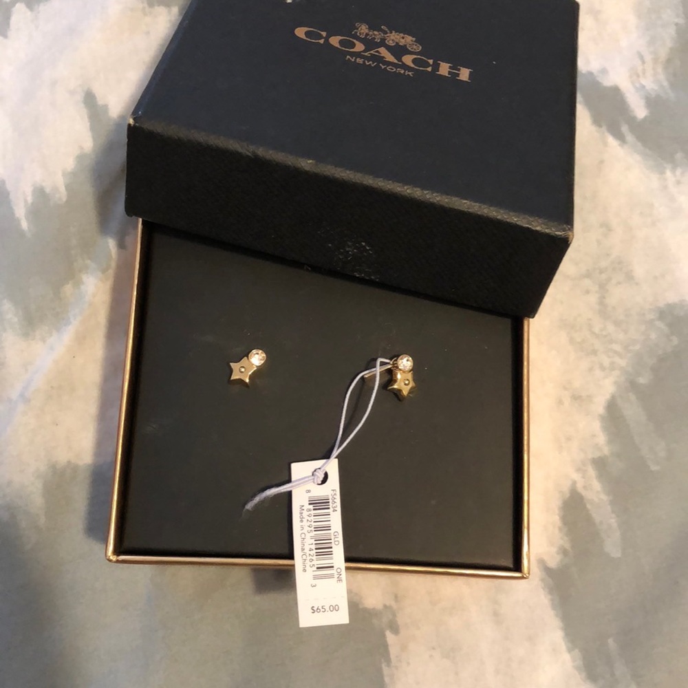 Coach earrings